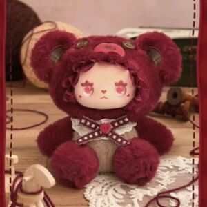 Lovely Emma Bear Alliance‎ Series Plush NIB - Cherry Champagne